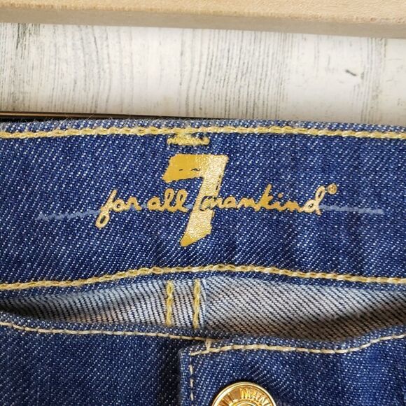 7FAM Modern Straight Leg Jeans Sz 31 - Picture 3 of 11